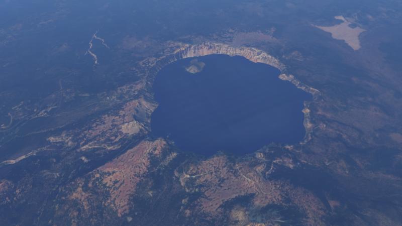 google earth vr best places crater lake, wyoming