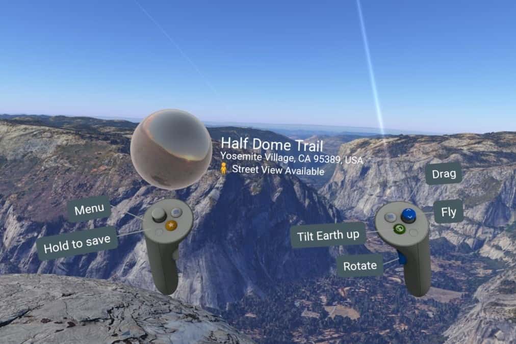 Tilhører ægtefælle Tog Google Earth VR Controls – Movement, Street View & Settings – VR Lowdown