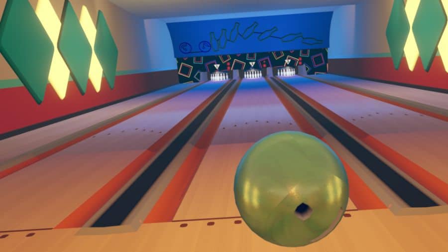 VR Bowling in Rec Room