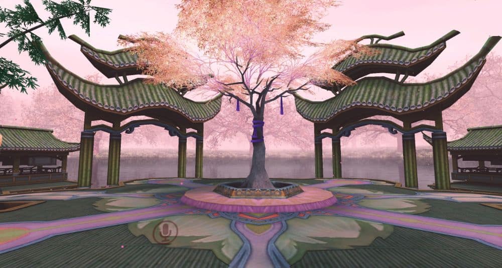 bamboo temple vrchat world