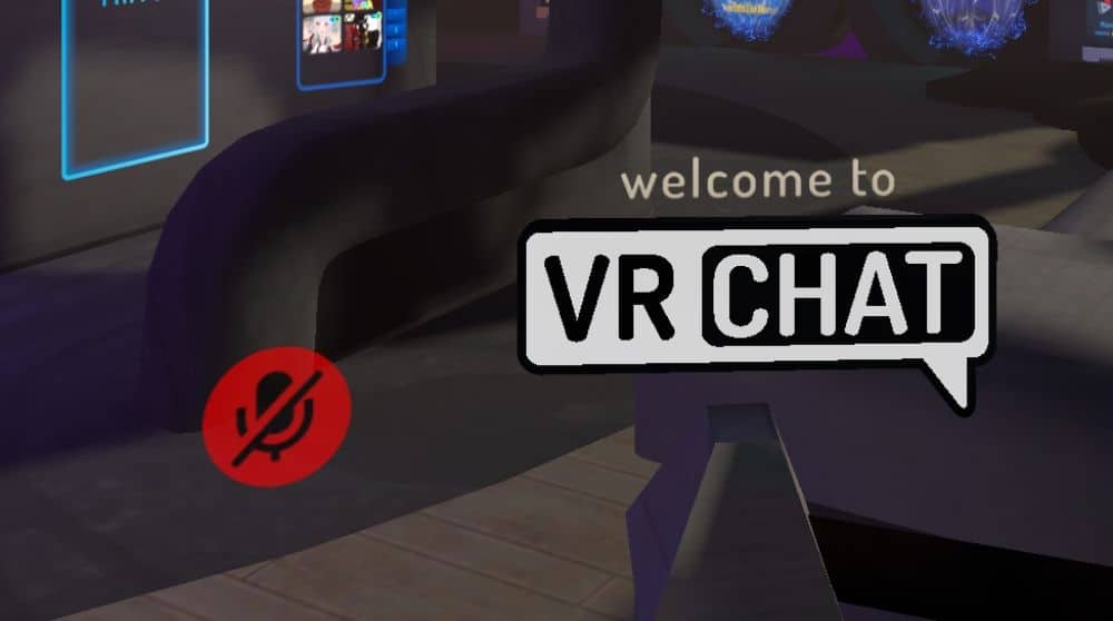 mic not working in vrchat due to being muted
