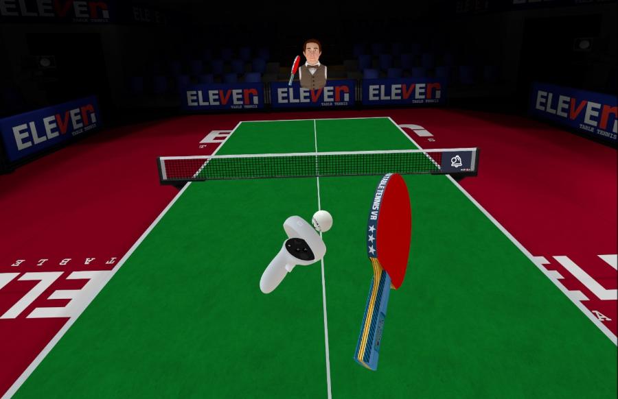 Eleven Table Tennis is one of the best vr sports games