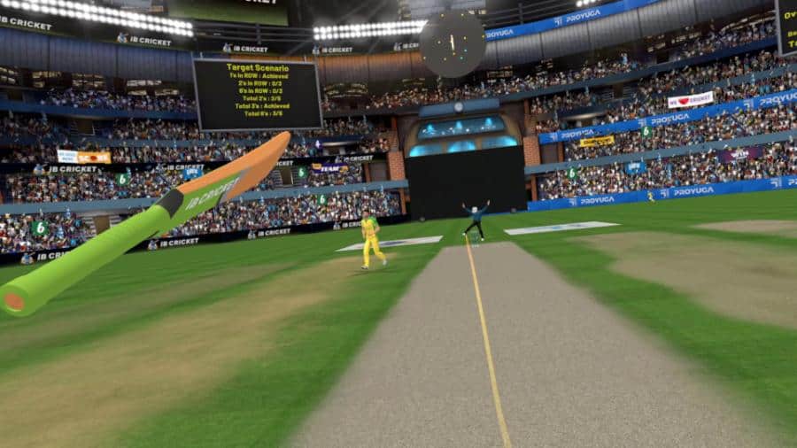 iB Cricket VR cricket game