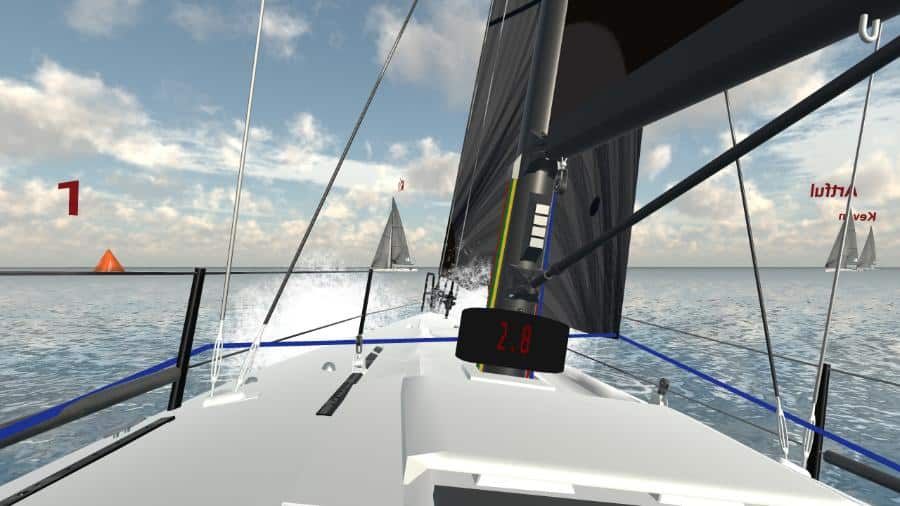 Marineverse Cup VR sailing game