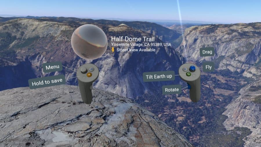 Google Earth VR