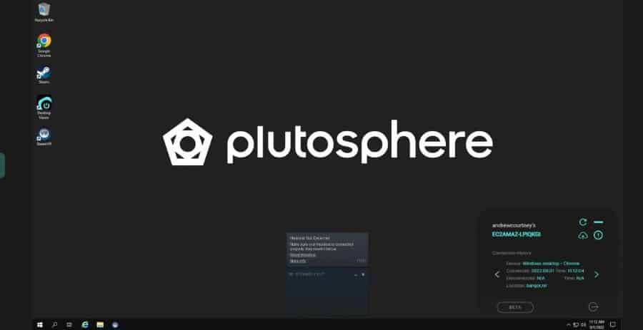Inside my Plutosphere cloud PC
