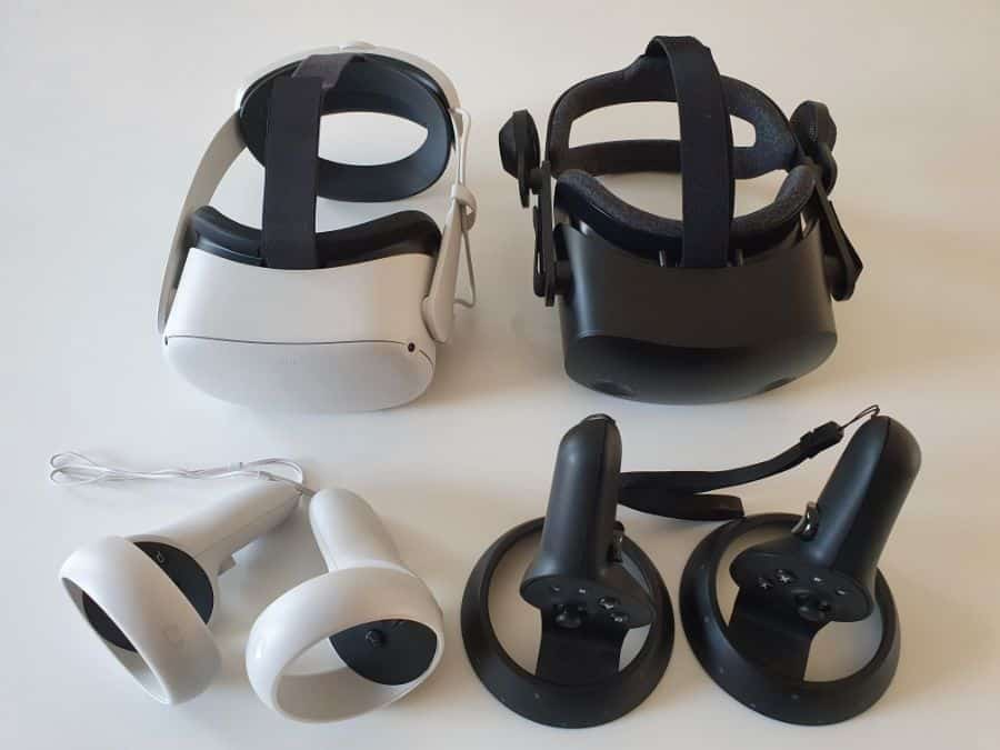 Meta Quest 2 vs HP Reverb G2 VR Headsets