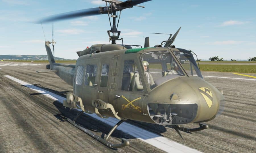 best vr helicopter simulator DCS World UH-1H Huey