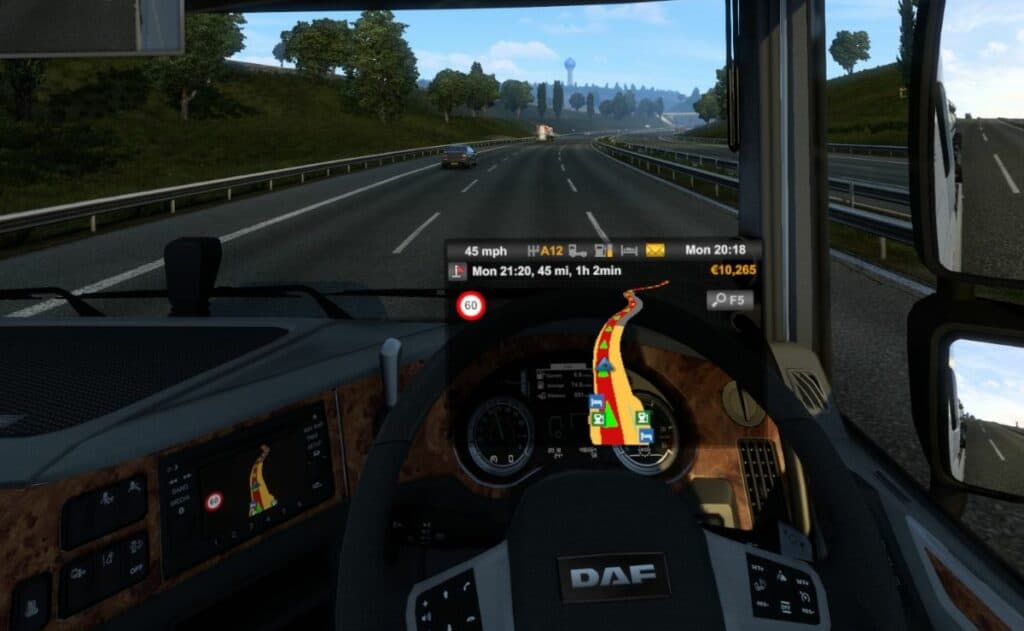 Playing Euro Truck simulator 2 In VR