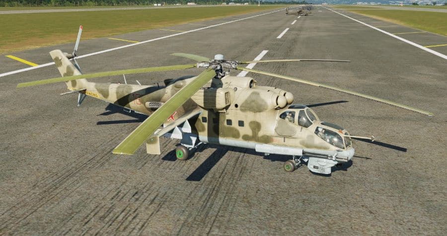 Mi-24P Hind Helicopter DCS World