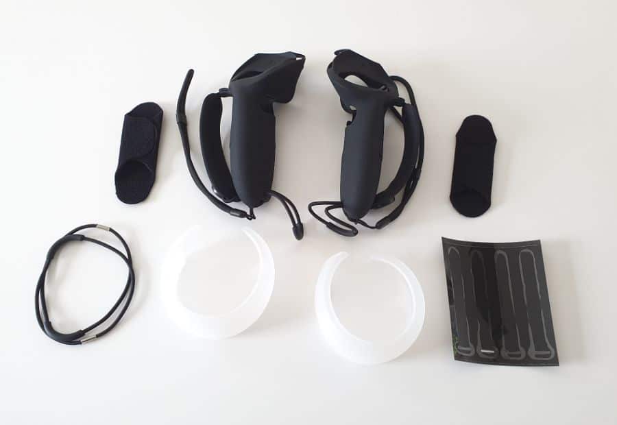 Kiwi Design Extended Controller Grips for Oculus Quest 2 box contents