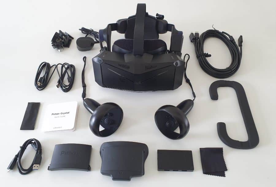 Pimax Crystal VR Headset Box Contents