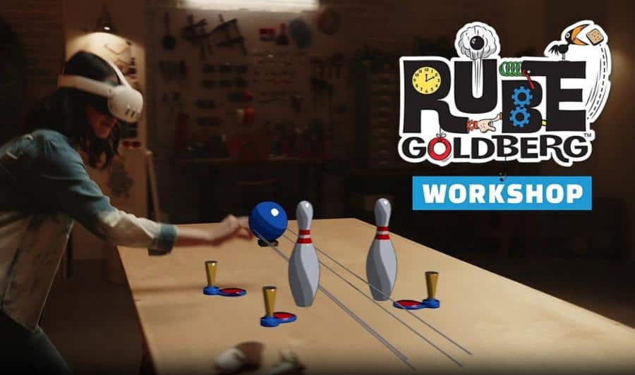 Rube Goldberg Workshop Meta Quest 3 Mixed Reality